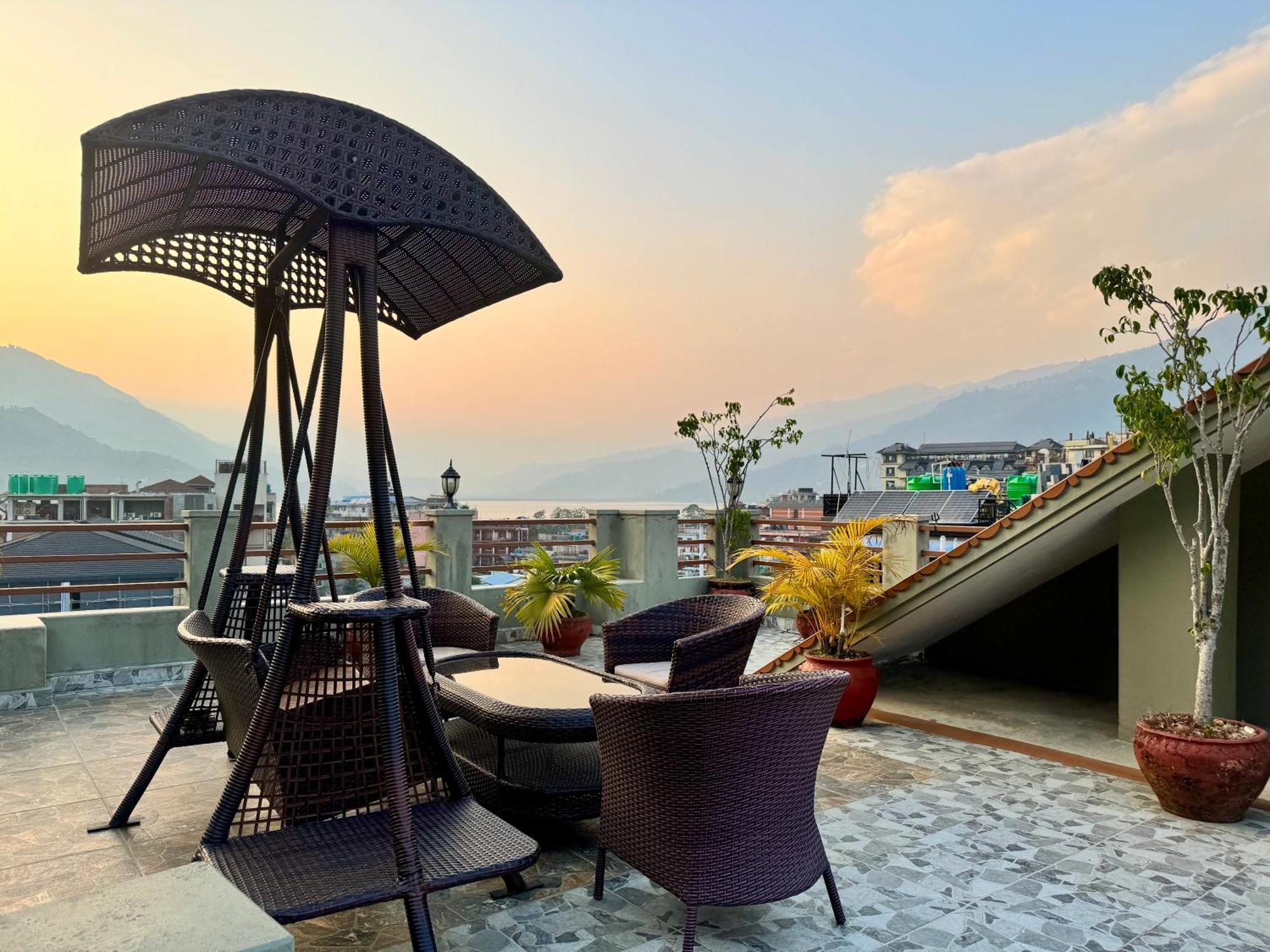 Mount View Pokhara Hotel Exterior photo