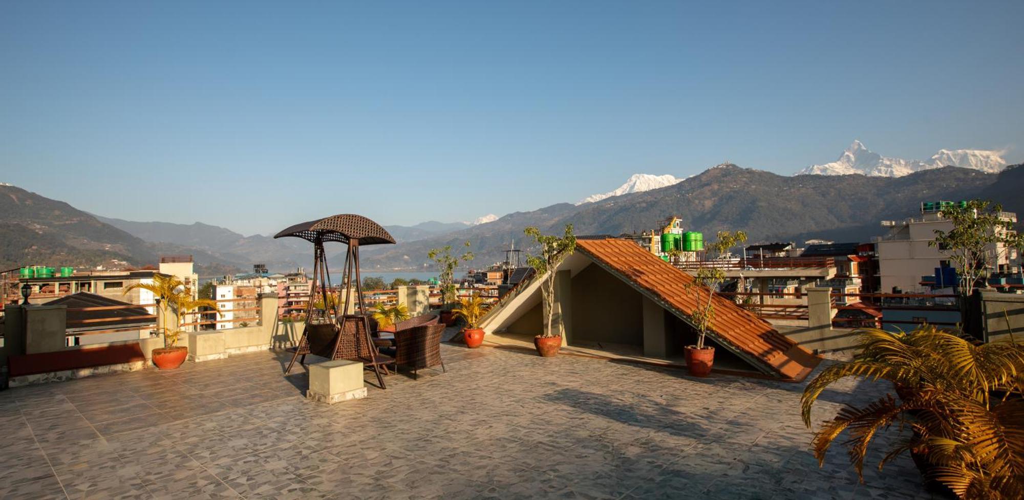 Mount View Pokhara Hotel Exterior photo